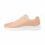 Uniquely You Womens Sneakers - Deep Peach Canvas Sports Shoes /