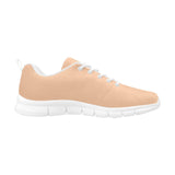 Uniquely You Womens Sneakers - Deep Peach Canvas Sports Shoes /